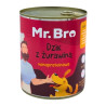 Mr.Bro Dzik z żurawiną 800 g – naturalna mokra karma dla psa