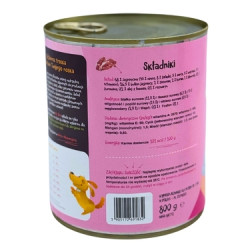 Mr.Bro Jagnięcina z burakiem 800 g – naturalna mokra karma dla psa