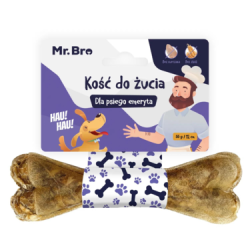 Mr.Bro Senior Bone 12 cm with Beef Tripe – Natural Treat for Older Dogs