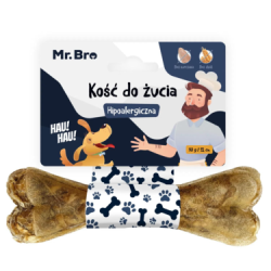 Mr.Bro Kość hipoalergiczna z koniny 100% 12 cm – naturalny gryzak dla psa