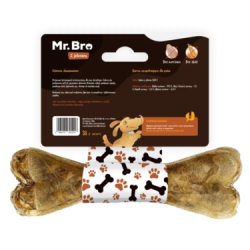 Mr.Bro Kość z jeleniem 100% 12 cm – naturalny przysmak z dziczyzny