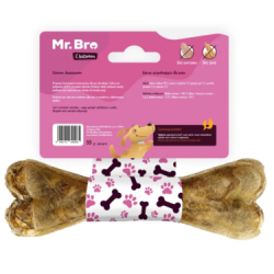Mr.Bro Kość z bażantem i jagodami 12 cm – naturalny przysmak dla psa