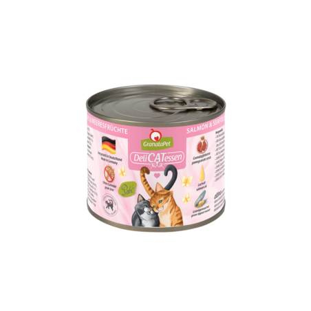 Karma mokra dla kota GranataPet DeliCatessen Salmon  Seafood 200 g – dieta premium