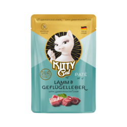 Wet cat food Kitty Cat Lamb  Poultry Liver Pate 85 g – lamb  poultry liver pate