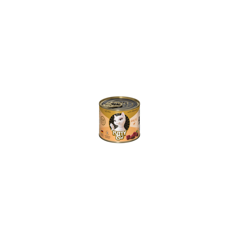 Karma mokra dla kota Kitty Cat Venison Pate 200 g – pasztet z dziczyzny