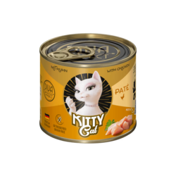 Karma mokra dla kota Kitty Cat Chicken Pate 200 g – pasztet drobiowy