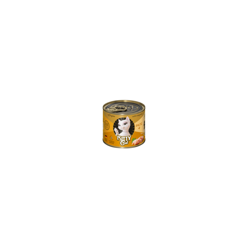 Wet cat food Kitty Cat Chicken Pate 200 g – chicken pate