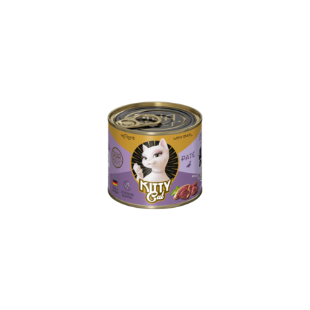 Karma mokra dla kota Kitty Cat Duck Pate 200 g – pasztet z kaczki