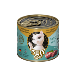 Wet cat food Kitty Cat Lamb  Poultry Liver Pate 200 g – lamb  poultry liver pate