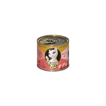 Wet cat food Kitty Cat Rabbit Pate 200 g – rabbit pate