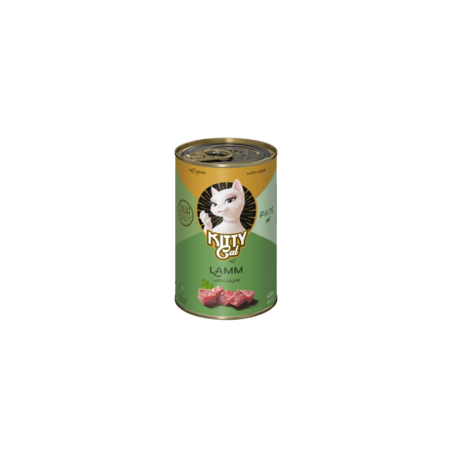 Karma mokra dla kota Kitty Cat Lamb Pate 400 g – pasztet jagnięcy