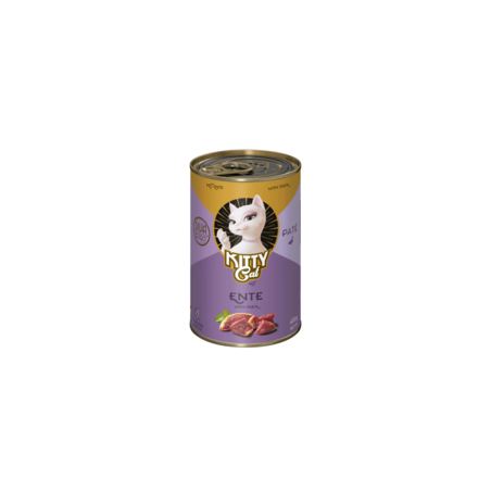 Karma mokra dla kota Kitty Cat Duck Pate 400 g – pasztet z kaczki