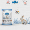 Przysmaki dla psa Ollo Air Dried 100% Królik Strips 80 g – naturalne paski z królika
