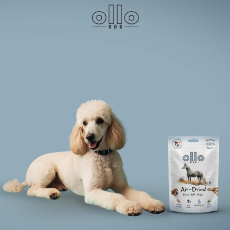 Dog treats Ollo Air Dried 100% Horse 80 g – natural horse meat snacks