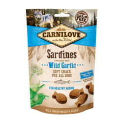 Carnilove Sardine with Bear’s Garlic 200 g – natural dog treats | Pupilowa Kraina