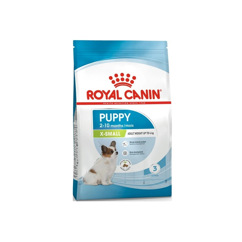 Dry dog food Royal Canin X-Small Puppy 500 g – for extra small breed puppies