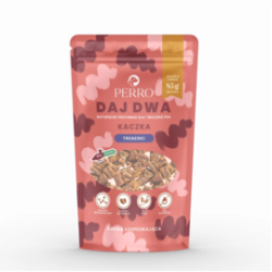 Przysmaki dla psa Perro DAJ DWA Kaczka Trenerki 85g – naturalne nagrody