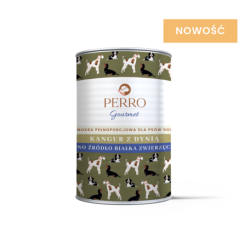 Wet dog food Perro Gourmet Kangaroo with Pumpkin 400 g – natural premium diet for adult dogs