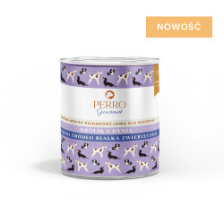 Karma mokra dla szczeniąt Perro JUNIOR Gourmet Królik z Dynią 800 g – monobiałkowa dieta premium