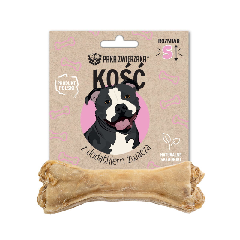 Dog treat Paka Zwierzaka – Beef Tripe Bone S (10 cm)
