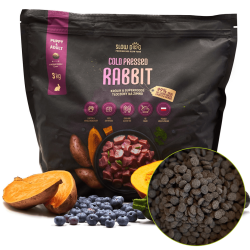 SlowDog Cold Pressed Rabbit 3 kg – natural hypoallergenic dog food | Pupilowa Kraina