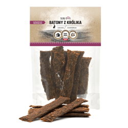 SlowDog Batony z królika 100 g – naturalny przysmak monobiałkowy | Pupilowa Kraina