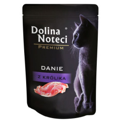 Karma mokra dla kota Dolina Noteci Premium Danie z królika 85 g – pełnowartościowy posiłek