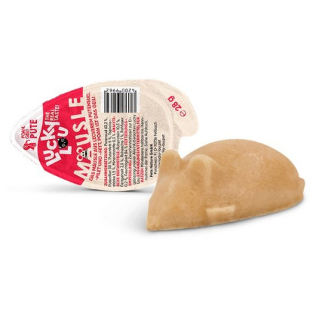 Przysmak dla kota Lucky Lou Mausle Indyk 28 g – naturalna nagroda