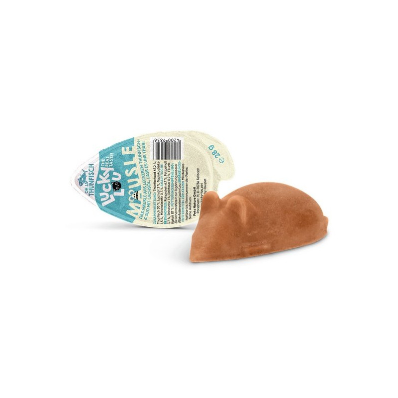 Cat treat Lucky Lou Mausle Tuna 28 g – natural fish snack