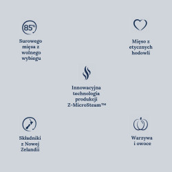 Ziwi Peak Steam  Dried Lamb with Green Vegetables – Natural Dry Dog Food