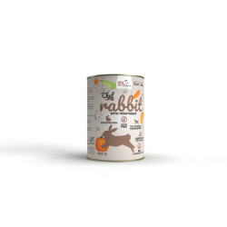 Syta Micha Królik z warzywami 400g – naturalna karma mokra dla psa