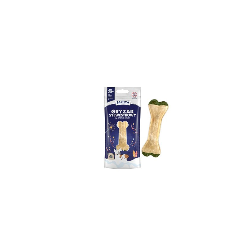 Baltica New Year’s Eve stress relief bone 1 pc – calming dog treat