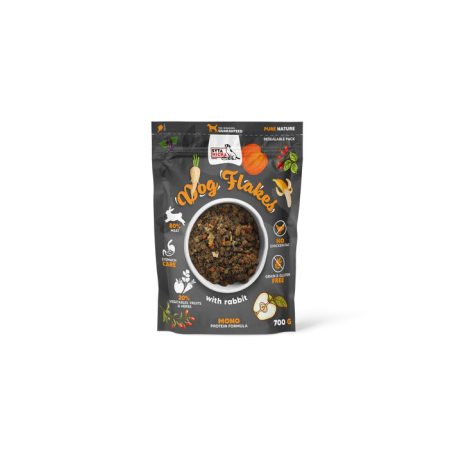 Syta Micha Dog Flakes dried rabbit 700g – dry flake dog food