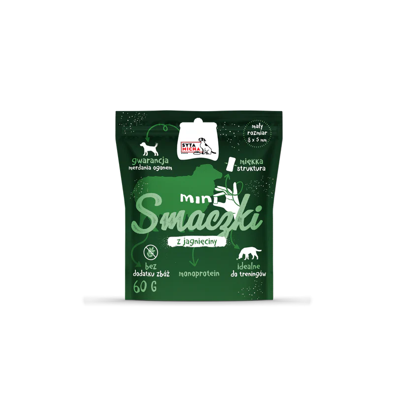 Syta Micha mini lamb treats 60g – natural dog snacks