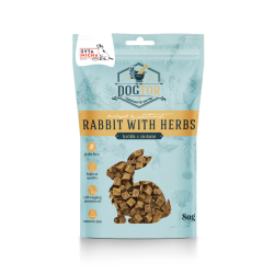 Syta Micha Dogtor rabbit with herbs 80g – dog treats