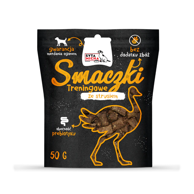 Syta Micha ostrich training treats 50g – dog treats