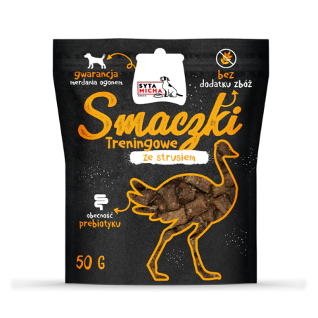 Syta Micha ostrich training treats 50g – dog treats