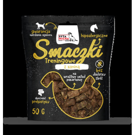 Syta Micha smaczki z koniną 50g – delikatny układ pokarmowy