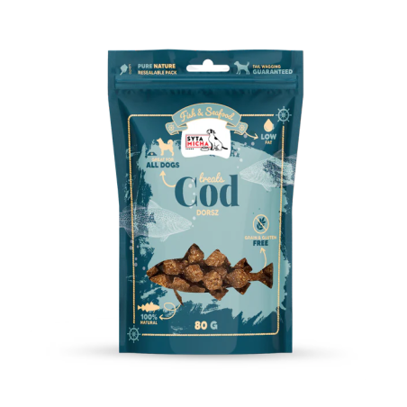 Syta Micha Fish  Seafood cod 80g – dog treats