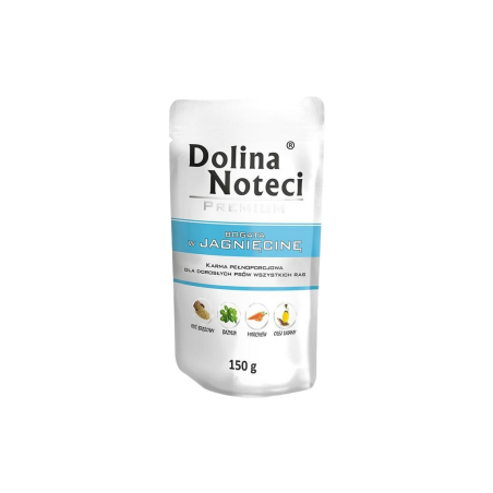 Dolina Noteci Premium bogata w jagnięcinę 150g – karma mokra dla psa