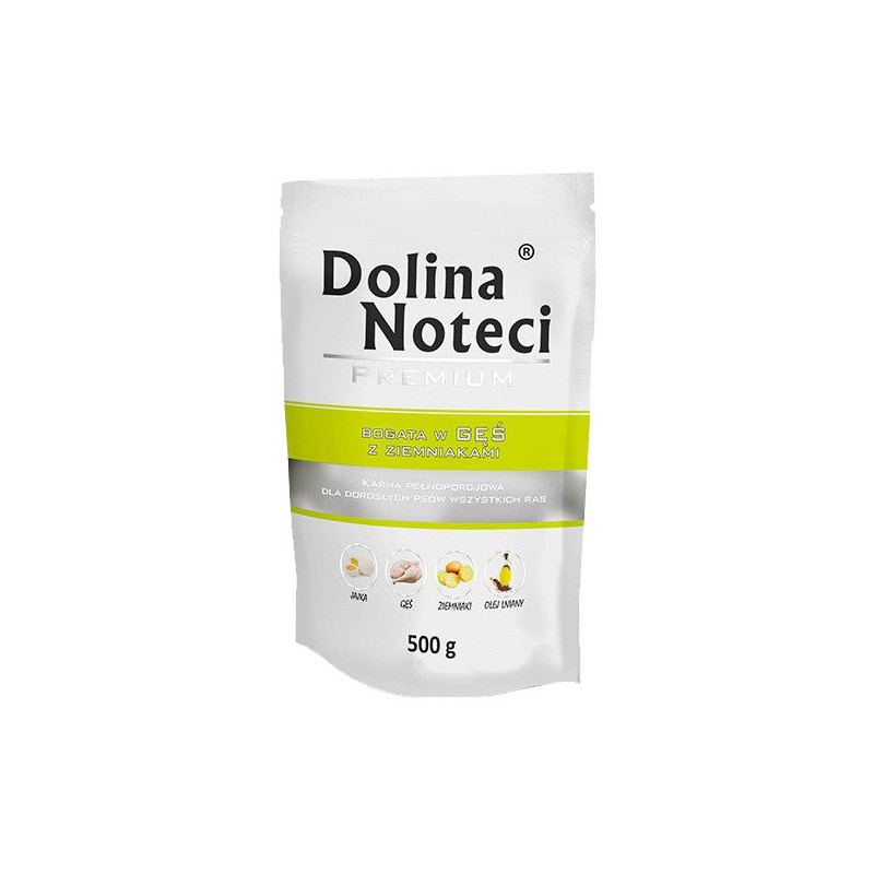 Dolina Noteci goose with potatoes 500g – wet dog food