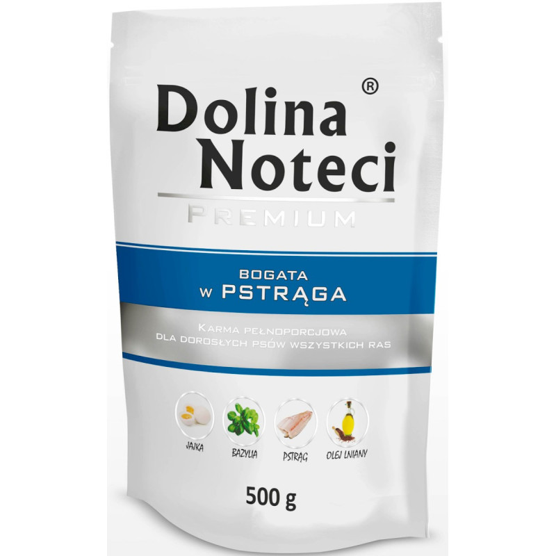 Dolina Noteci Premium rich in trout 500g – wet dog food