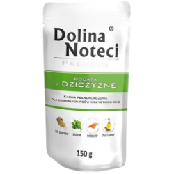 Dolina Noteci Premium bogata w dziczyznę 150g – karma mokra dla psa