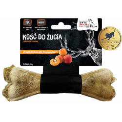 Syta Micha kość do żucia z jeleniem i morelą 13,5 cm – przysmak dla psa