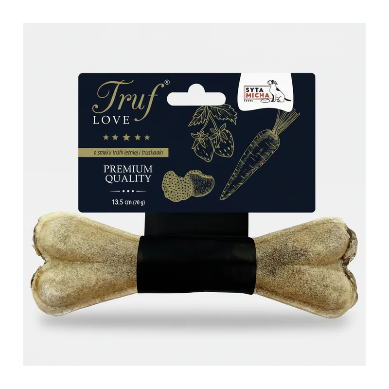 Syta Micha TrufLOVE chew bone summer truffle and strawberry 13.5 cm – dog treat