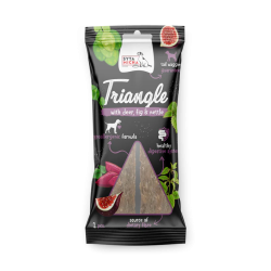 Syta Micha chew triangle deer with fig and nettle 2 pcs – dog treat