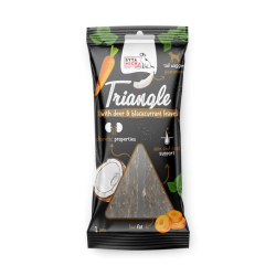 Syta Micha chew triangle deer with coconut and blackcurrant leaves 2 pcs – dog treat