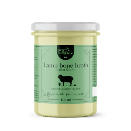Syta Micha lamb bone broth 400ml – natural dog food topper