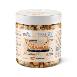 Syta Micha FREEZY Pure liofilizowane krewetki 60g – przysmak dla psa
