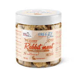 Syta Micha FREEZY Pure freeze-dried rabbit meat 70g – dog treats